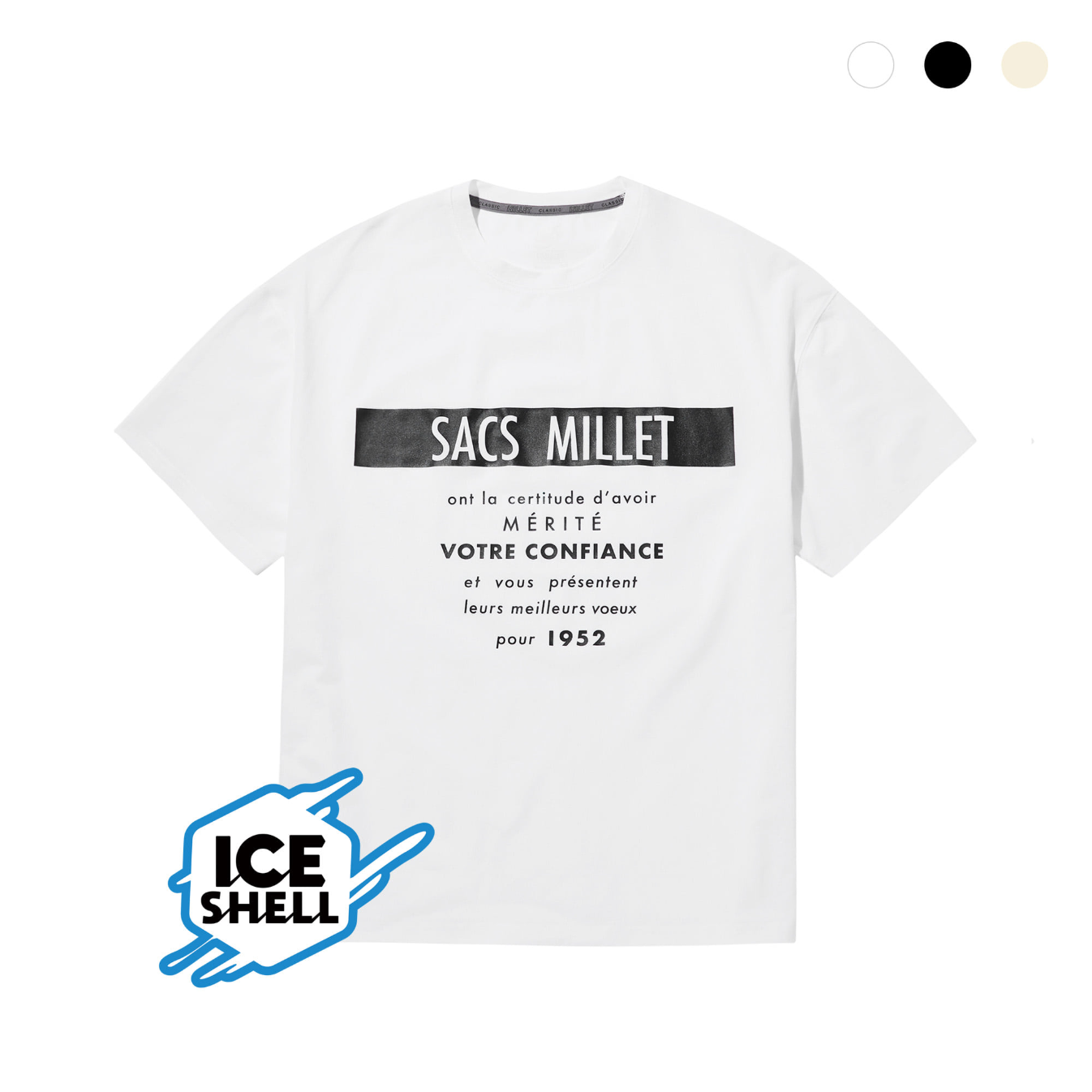 SACS MILLET ICE SHELL T-SHIRTS